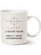 Funny Teacher Coffee Mug Christmas Gifts - I Teach Math What's Your Superpower? Unique Birthday Gifts for Teacher Ceramic Cup White, 14 Oz