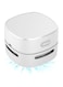 Wisfunlly Mini Desktop Vacuum Cleaner, Portable Table Dust Sweeper, Cordless Table Dust Vaccum Cleaner, USB Charging Desktop Drawer Countertop Dust Collector for Office Home Keyboard School