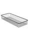 MS Kitchen Cabinet Drawer Organizer Tray - Storage Basket for Cutlery, Serving Spoons, Cooking Utensils, Gadgets (Pack of 1) Black