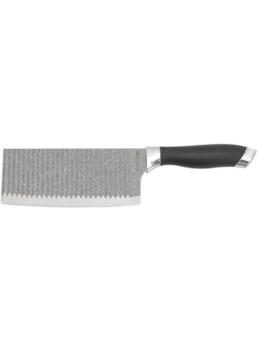 Royalford 7" Cleaver Knife RF12007 Stainless Steel Food Grade Blades with Non Stick Coating Dishwasher Safe