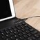 Muzz Samsung Galaxy Tab S9 Ultra 2023/S8 Ultra Keyboard Protective Case, 14.6 cm, S Pen Holder, Slim Smart Cover with Bluetooth Keyboard, Black (Without Touch Pad)