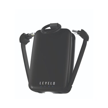 Levelo Nano Mini 4000mAh Portable Keychain Power Bank with LED Light &amp; Fast Charging