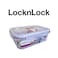 LocknLock 950ml Oven Glass Rectangular Container with Divider &ndash; Durable, Microwave Safe Food Storage Solution