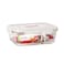 LocknLock 950ml Oven Glass Rectangular Container with Divider &ndash; Durable, Microwave Safe Food Storage Solution