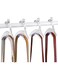 Azonee 4 Pcs Purse Hanger Hooks, Tote Bag Hangers Handbag Organizers for Hanging Purses, Totes, Satchels, Handbags, Backpacks (Clear)