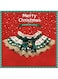 TAPIT Christmas Dog Costume Collar Lace Christmas Pet Accessories Christmas Adjustable Cats Dogs Costume Collar Clothe Set Xmas Costume for Cat Dogs Animal Christmas Party Supplies (B Bell, L)