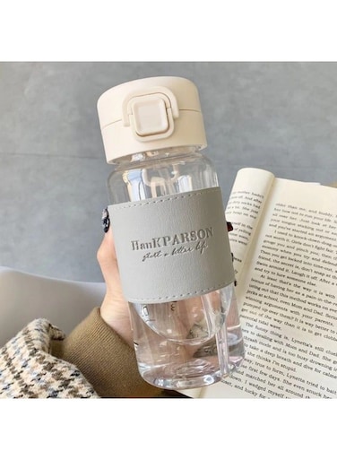 500 ml Water Bottle with Non-Slip Holster,Leak Proof Drinking Bottle 18.5x7x7 cm