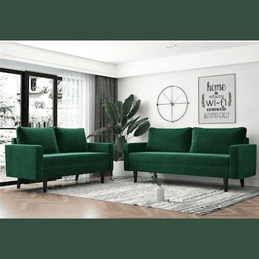 Premium 2 Piece Living Room Sofa Set
