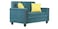 Contemporary Style Sofa Set In Blue Color