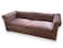 Graceful Velvet 3 Seater Rolled Arm Chesterfield Sofa