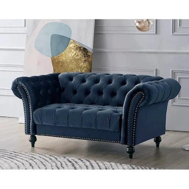 Modern Chesterfield 2 Seater Sofa