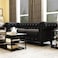 Graceful 3 Seater Velvet Rolled Arm Chesterfield Sofa