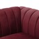 Designer Velvet Rolled Arm Chesterfield Sofa (3 Seater)