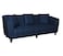Wooden Twist Premium Rolled Arms 3 Seater Sofa