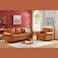 Wooden Handmade Stylish Look Grace Modern Sofa 3+1 (Brown)