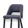 Wooden Twist Disc High Longer Metal Kitchen Counter Armless Chair