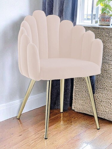 Wooden Twist Accent Luxury Design Cozy Living Room Dining Chair