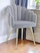 Wooden Twist Accent Luxury Design Cozy Living Room Dining Chair