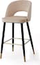 Wooden Twist Desire Modern Cafe Dining Chair Metal Legs