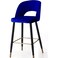 Wooden Twist Desire Modern Cafe Dining Chair Metal Legs