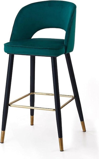 Wooden Twist Desire Modern Cafe Dining Chair Metal Legs