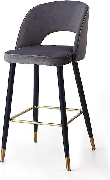 Wooden Twist Desire Modern Cafe Dining Chair Metal Legs
