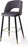 Wooden Twist Desire Modern Cafe Dining Chair Metal Legs