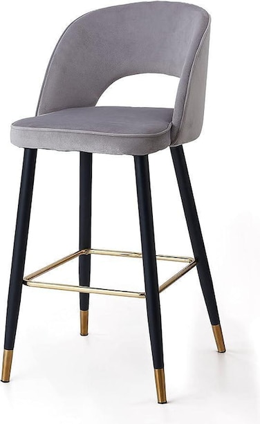 Wooden Twist Desire Modern Cafe Dining Chair Metal Legs