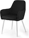 Wooden Twist Aureate Modern Cafe Dining Chair Metal Legs