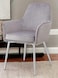 Wooden Twist Aureate Modern Cafe Dining Chair Metal Legs