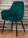Wooden Twist Grievous Modern Cafe Dining Chair Metal Legs