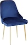 Wooden Twist Bistro Metal Legs Modern Cafe Dining Chair Metal Legs