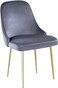 Wooden Twist Bistro Metal Legs Modern Cafe Dining Chair Metal Legs