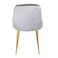 Wooden Twist Bistro Metal Legs Modern Cafe Dining Chair Metal Legs