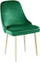 Wooden Twist Bistro Metal Legs Modern Cafe Dining Chair Metal Legs