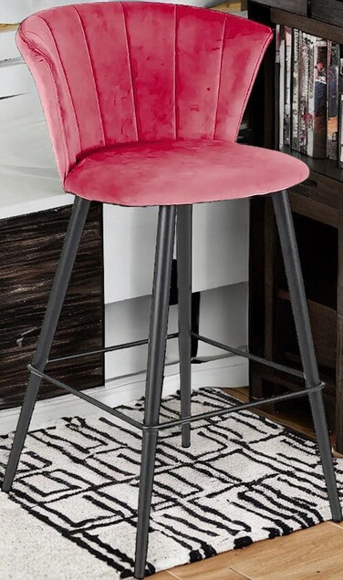 Wooden Twist Revolt Modern Cafe Dining Chair Metal Legs
