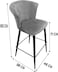 Wooden Twist Revolt Modern Cafe Dining Chair Metal Legs