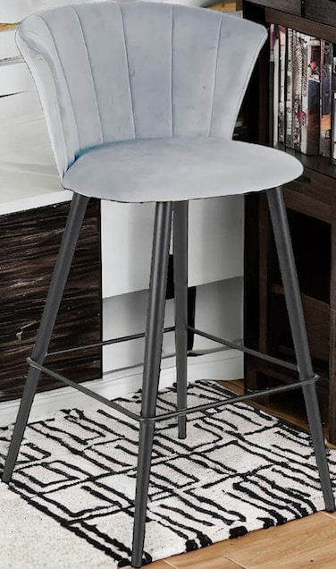 Wooden Twist Revolt Modern Cafe Dining Chair Metal Legs