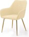Wooden Twist Stria Modern Cafe Dining Chair Metal Legs