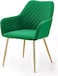 Wooden Twist Stria Modern Cafe Dining Chair Metal Legs