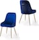 Wooden Twist Echelon Modern Cafe Dining Chair Wih Metal Legs