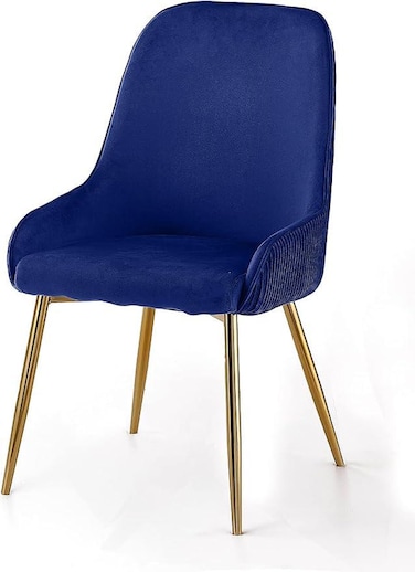 Wooden Twist Echelon Modern Cafe Dining Chair Wih Metal Legs