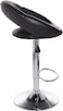 Wooden Twist Motif Design Modern Studio, Cafe Chair Metal Legs