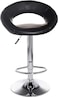Wooden Twist Motif Design Modern Studio, Cafe Chair Metal Legs