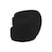 Snug Rounded Back Rich Black Modern Boucle Sofa