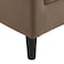 Wooden Twist Elenk Teak Wood Sleeper Chair with Ottoman Stool