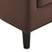 Wooden Twist Elenk Teak Wood Sleeper Chair with Ottoman Stool