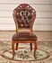 Handicrafts Wooden Hand Carved Royal Look Chair (Teak Wood)