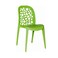 Wooden Twist Flexile Strong Modern Back Stacking Chair Stylish Dining Chair for Plastic Cafe Restaurant, Indoor &amp; Outdoor Use
