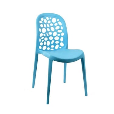 Wooden Twist Flexile Strong Modern Back Stacking Chair Stylish Dining Chair for Plastic Cafe Restaurant, Indoor &amp; Outdoor Use